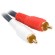 ������ó��� 2RCA ����� ���̺�(5mm) [1.5M] ���׷��� D-2R2R-100-1.5M DY