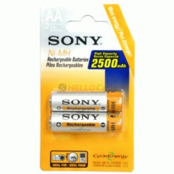 SONY 1.2V 2500mAh x 2 Ni-MH (���̼���)