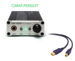 CARAT PERIDOT USB DAC ��Ű�� (TrueAV USB AB 1.5m ���̺�)