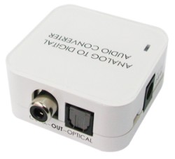 TrueAV TDCT-4 Analog Audio to Coaxial/Toslink converter