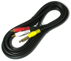 �̵�� Y���̺� (RCA*2-55[���]) 3m