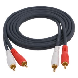 ������ó��� 2RCA ����� ���̺�(5mm) [10M] ���׷���