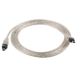 ������ó��� IEEE 1394 FireWire ���̺� (4 Pin 4 Pin) [1.5M]