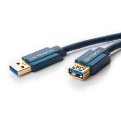 Clicktronic USB 3.0 Extension 3m cable USB 3.0 �������̺� 