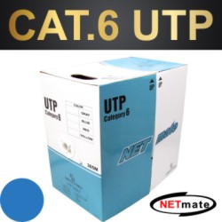 NETmate CAT.6 UTP ������ ���̺� 305M(�ܼ�/����)