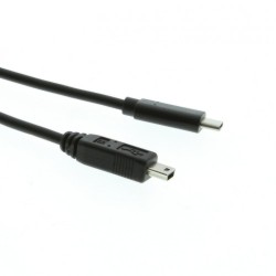 TrueAV USB Type-C plug to USB mini-B plug ���̺� 2M